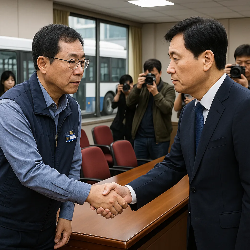 긴급! 부산시내버스 운행 전면 재개… 파업 중단으로 시민 숨통 트였다