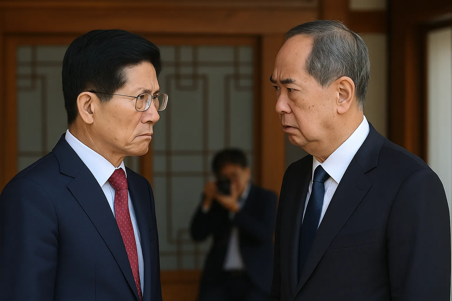 단일화 협상, 기로에 선 두 후보의 긴장감