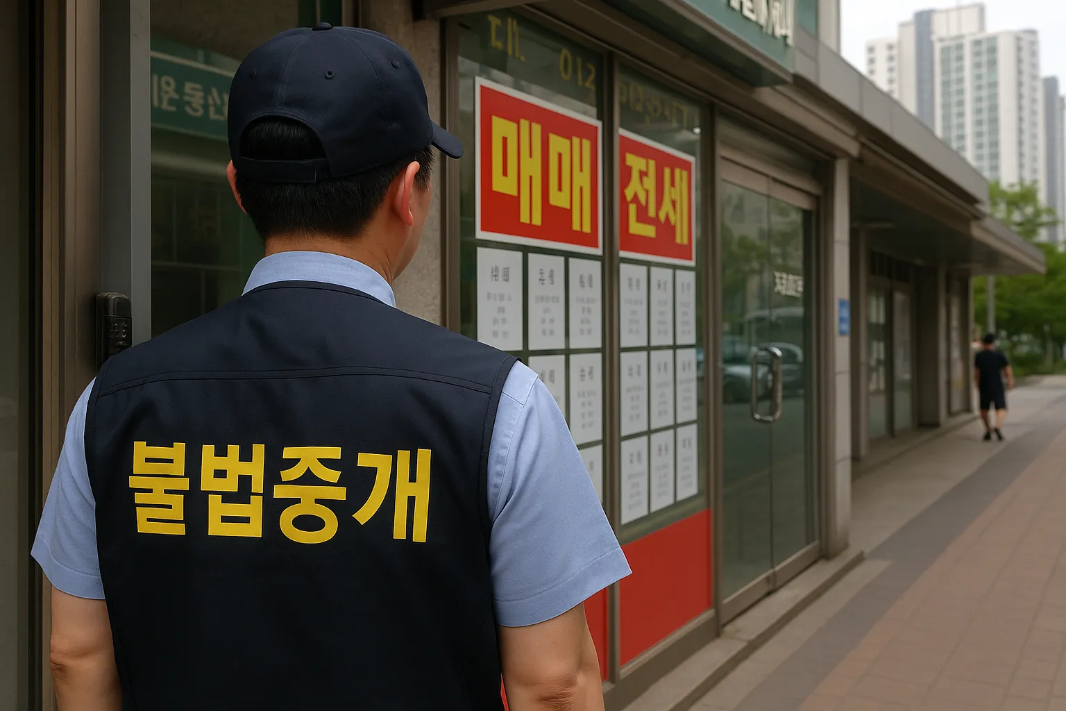 서울 대단지 부동산 불법중개 단속 - 교란 행위에 강력 대응