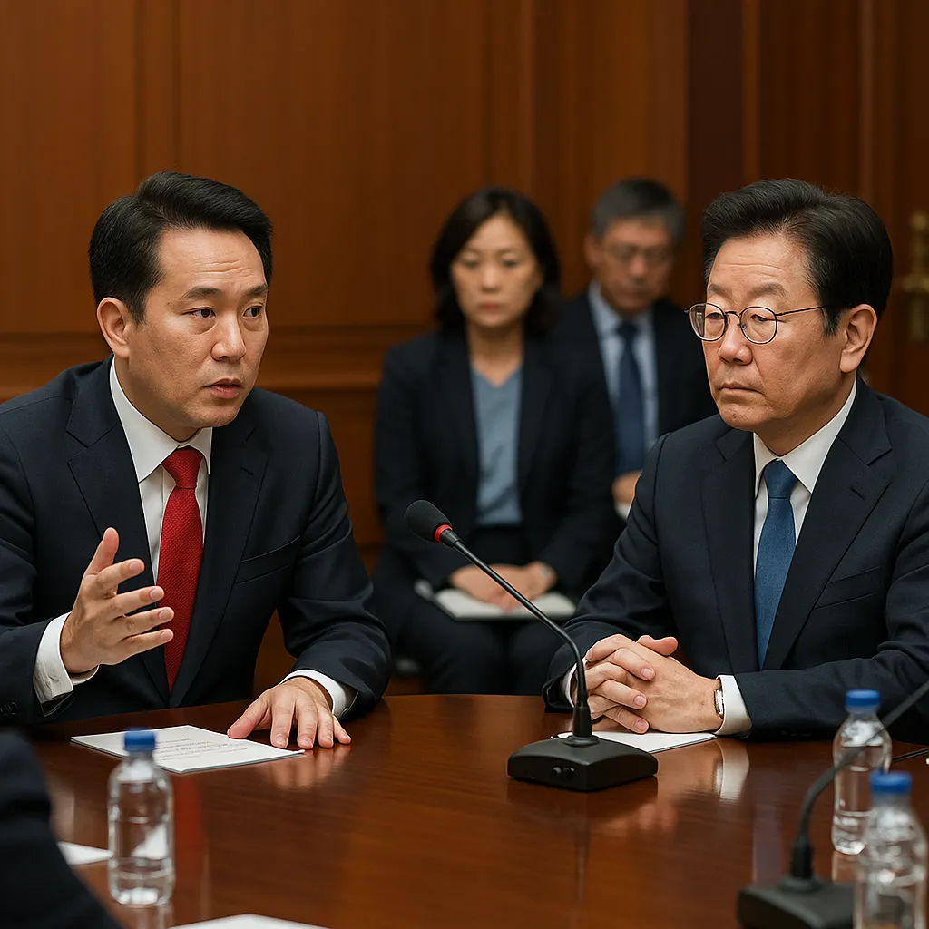 장동혁 "단독회담 전제"에 민주당 "계엄 사과부터"…대통령 회동 성사 불투명