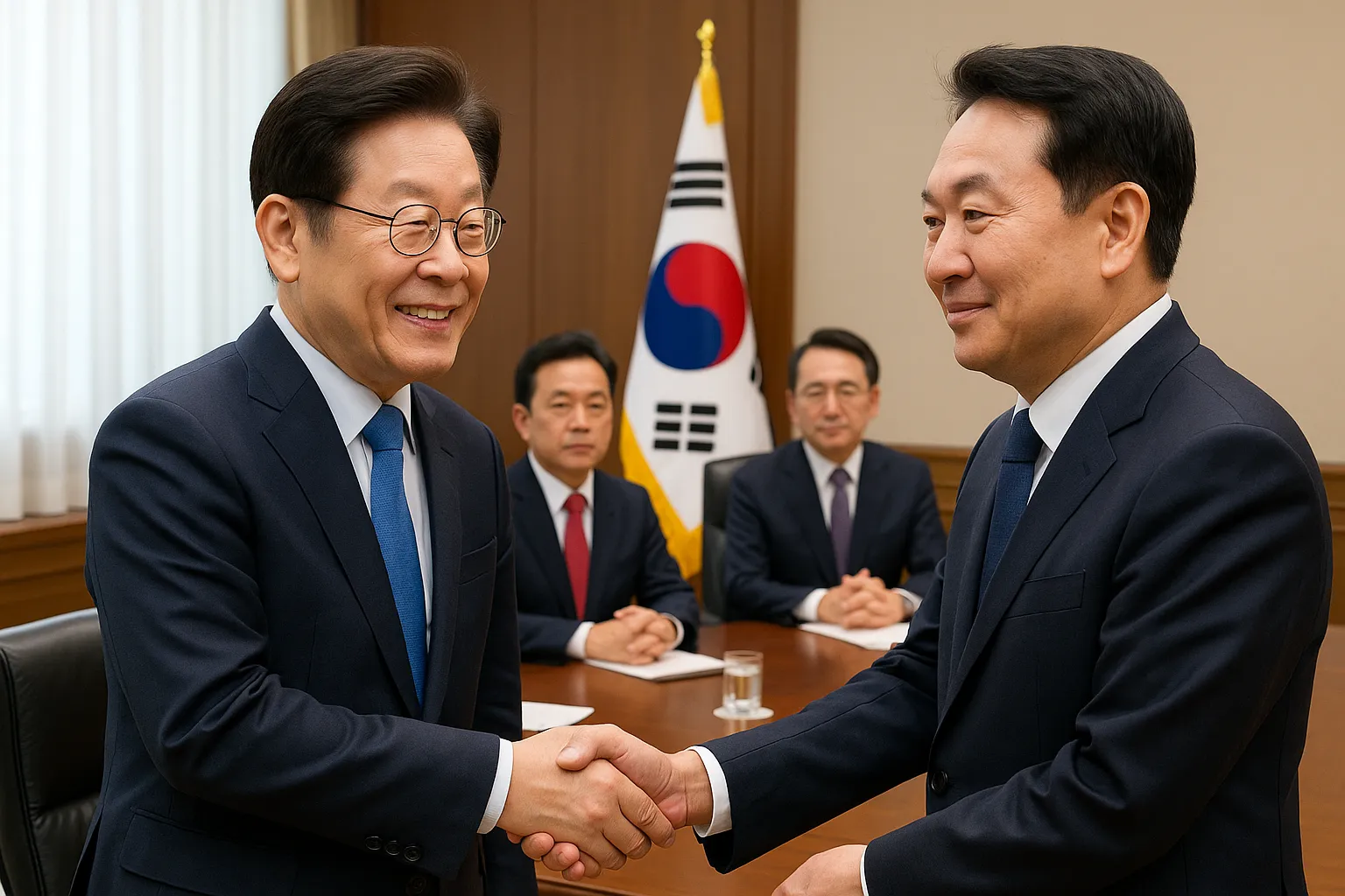 “대결에서 대화로” 9월 8일 여야 동시 회동…장동혁 대표와 별도 단독 면담까지