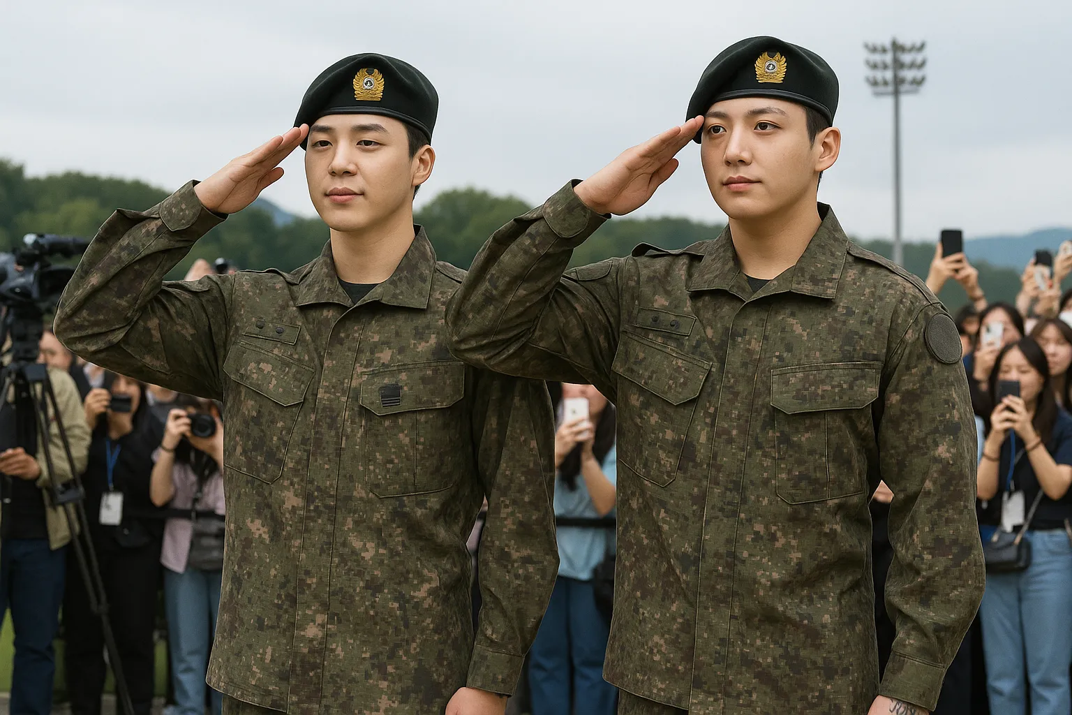 지민·정국 전역…슈가 합류로 BTS 완전체 컴백 초읽기