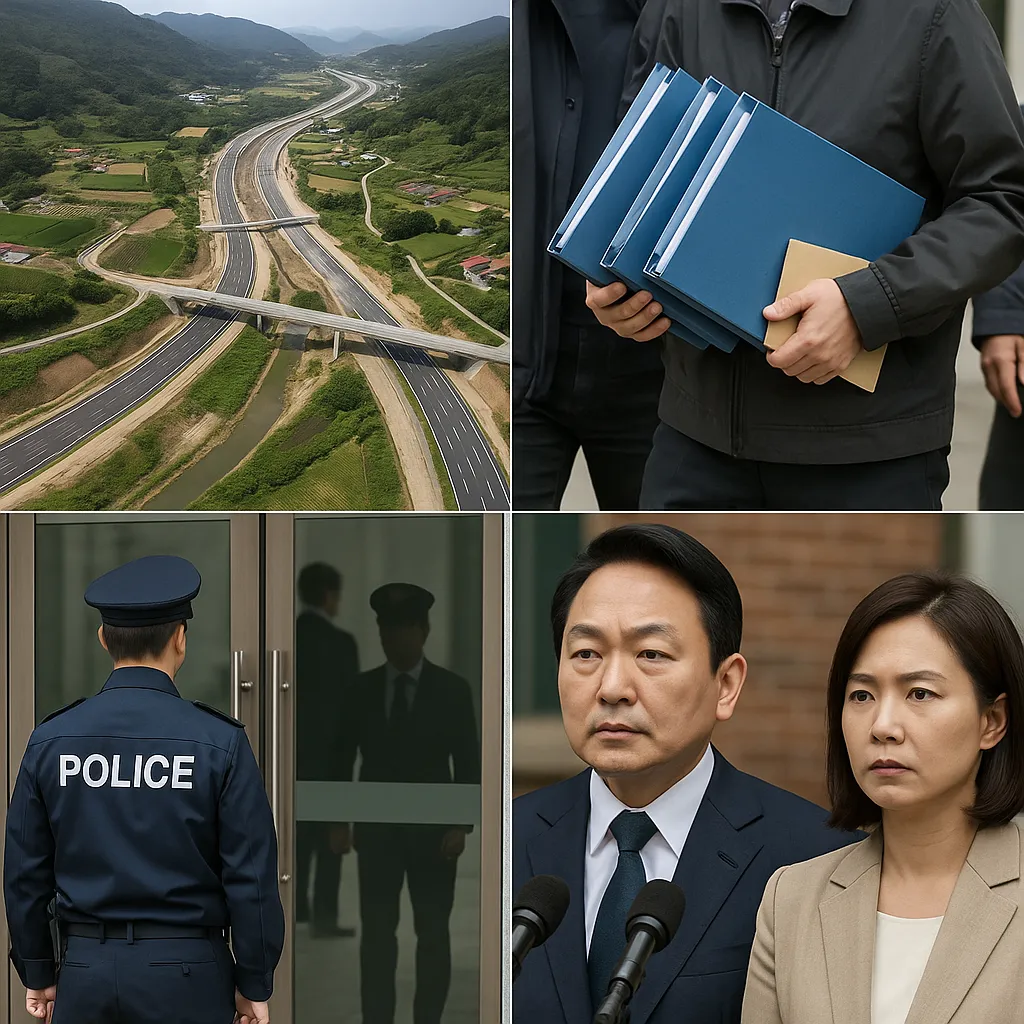 양평 고속도로 노선 변경 파문 - 압수수색으로 드러나는 진실