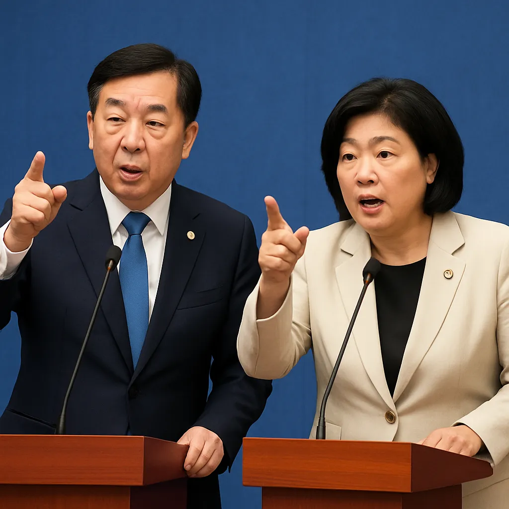 “내란 끝내자” 외치며 맞붙은 민주 원내대표 경선…당심은 어디로?