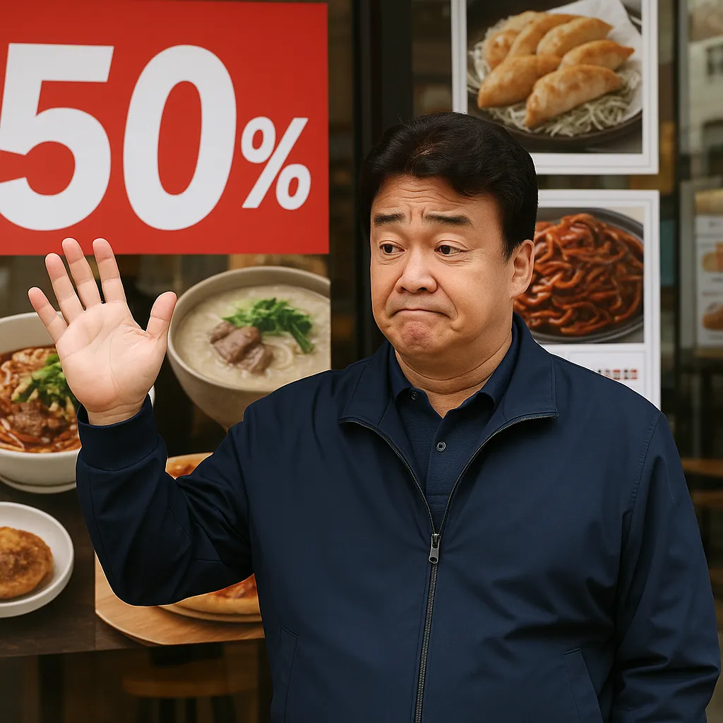 백종원의 50% 초강수, 가맹점과 상생을 노리다
