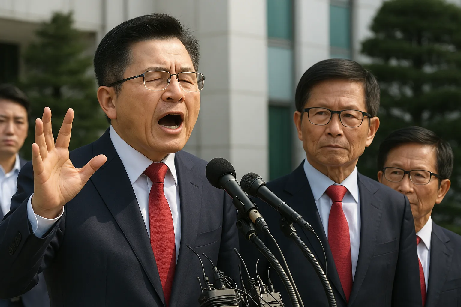 황교안 전격 사퇴, 김문수에 힘 실어 - 보수 대권 경쟁 격랑 속으로