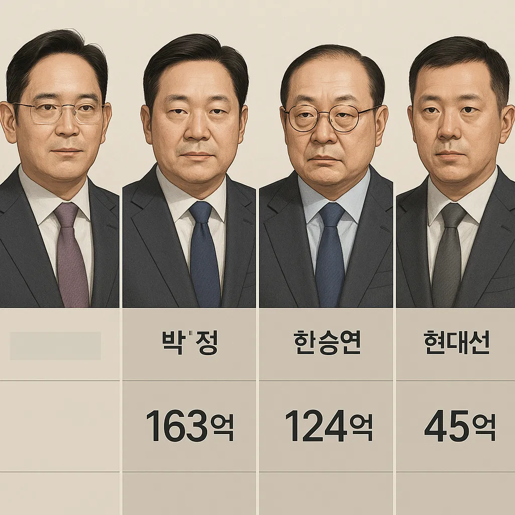 재계 상반기 보수 격차…두산·한화 고액, 삼성 무보수