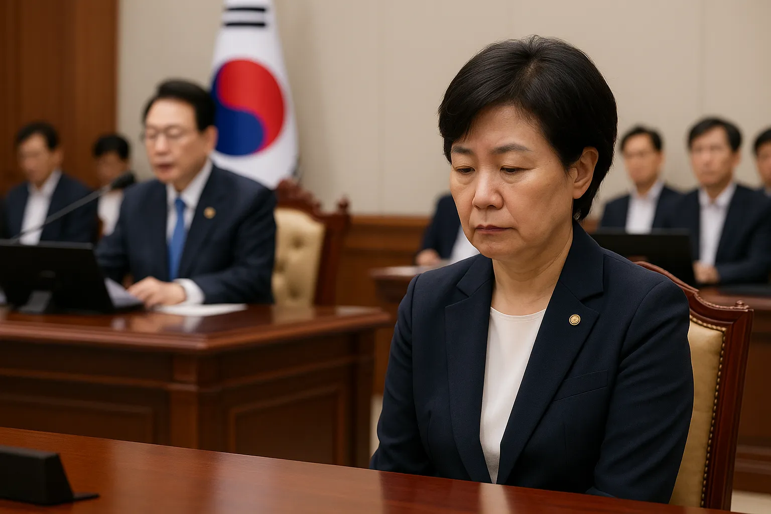 이진숙 방통위원장, 국무회의 배석 전격 제외