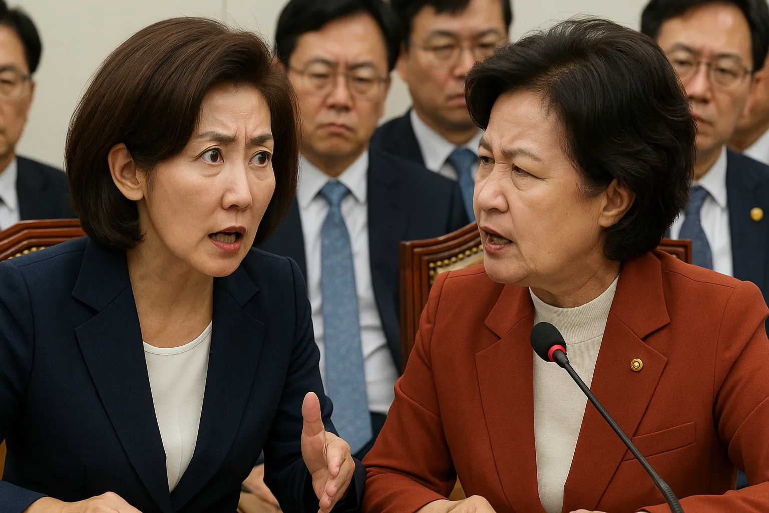 추미애 vs 나경원, 법사위는 왜 또 멈췄나