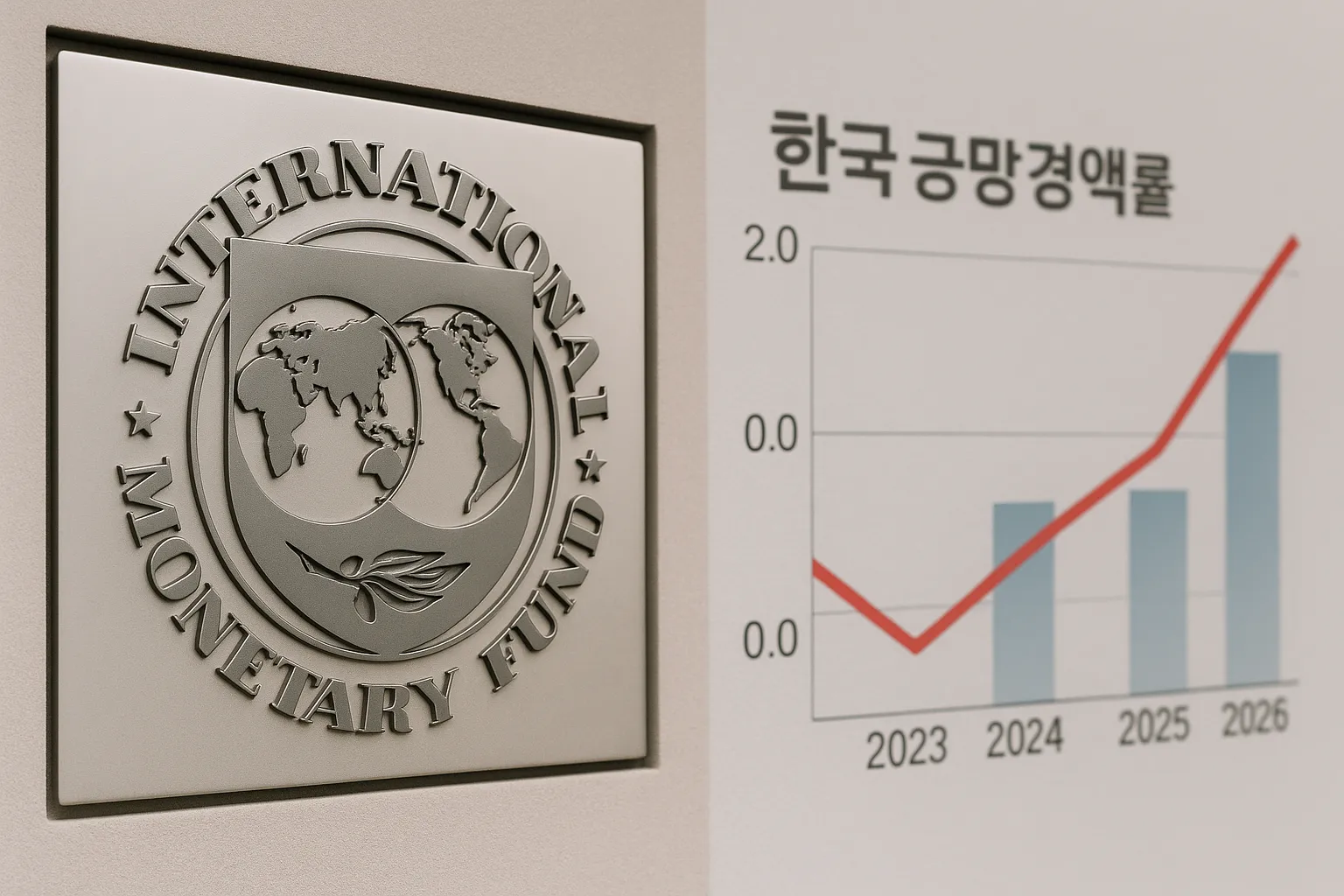 “0.9%로 소폭 상향” IMF, 한국 성장 진단… 추경과 완화정책이 마중물