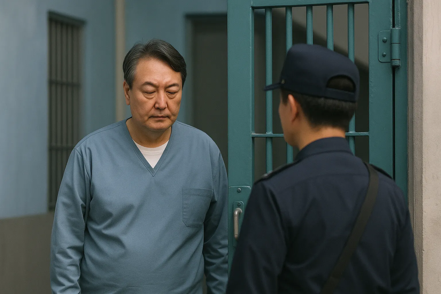 구치소 앞에서 멈춰 선 특검, 윤석열 前 대통령 영장 집행 좌절