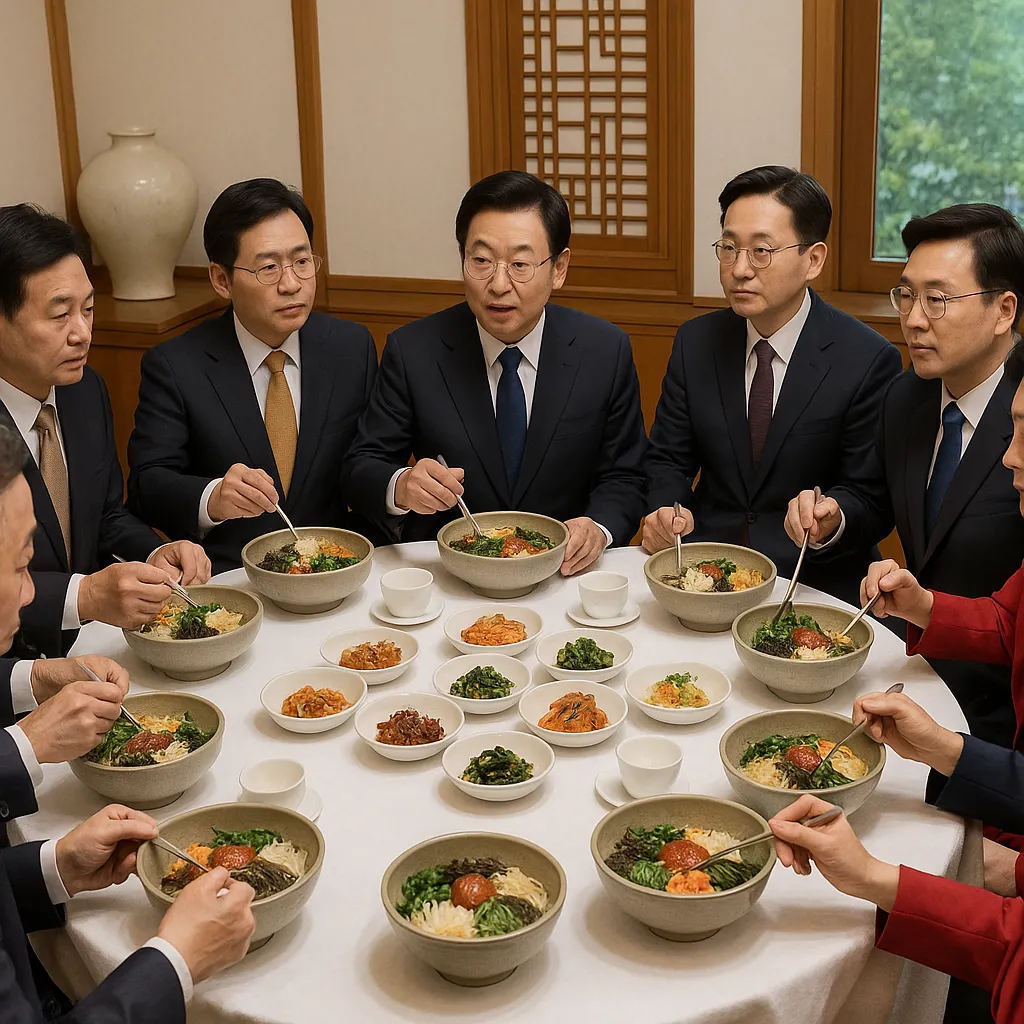 “비빔밥 정치” 선포…이재명 대통령, 취임 직후 여야 원내 수장들과 첫 담판