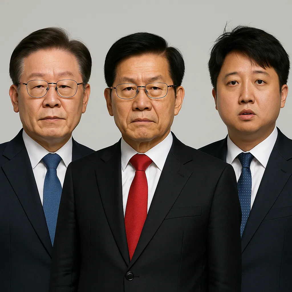 끝까지 알 수 없는 판세…삼파전 지형 급변