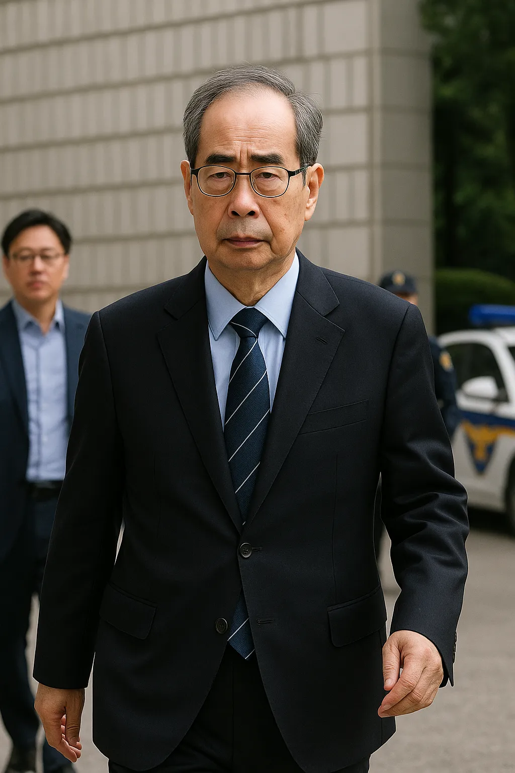 '내란 혐의' 한덕수 전 총리, 특검 출석…계엄 묵인 의혹 규명 초점