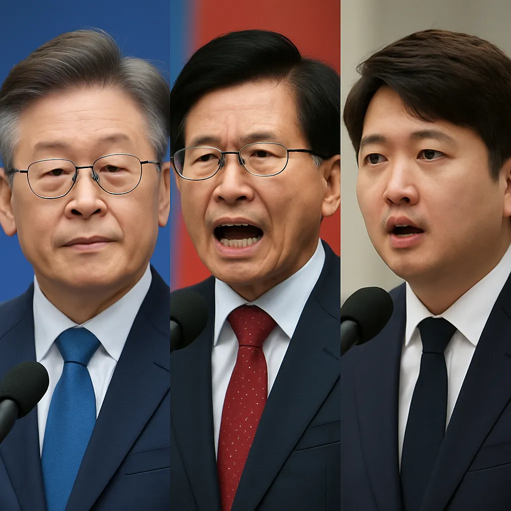 예측 불가능한 대결 구도, 이재명과 김문수 진검승부 돌입