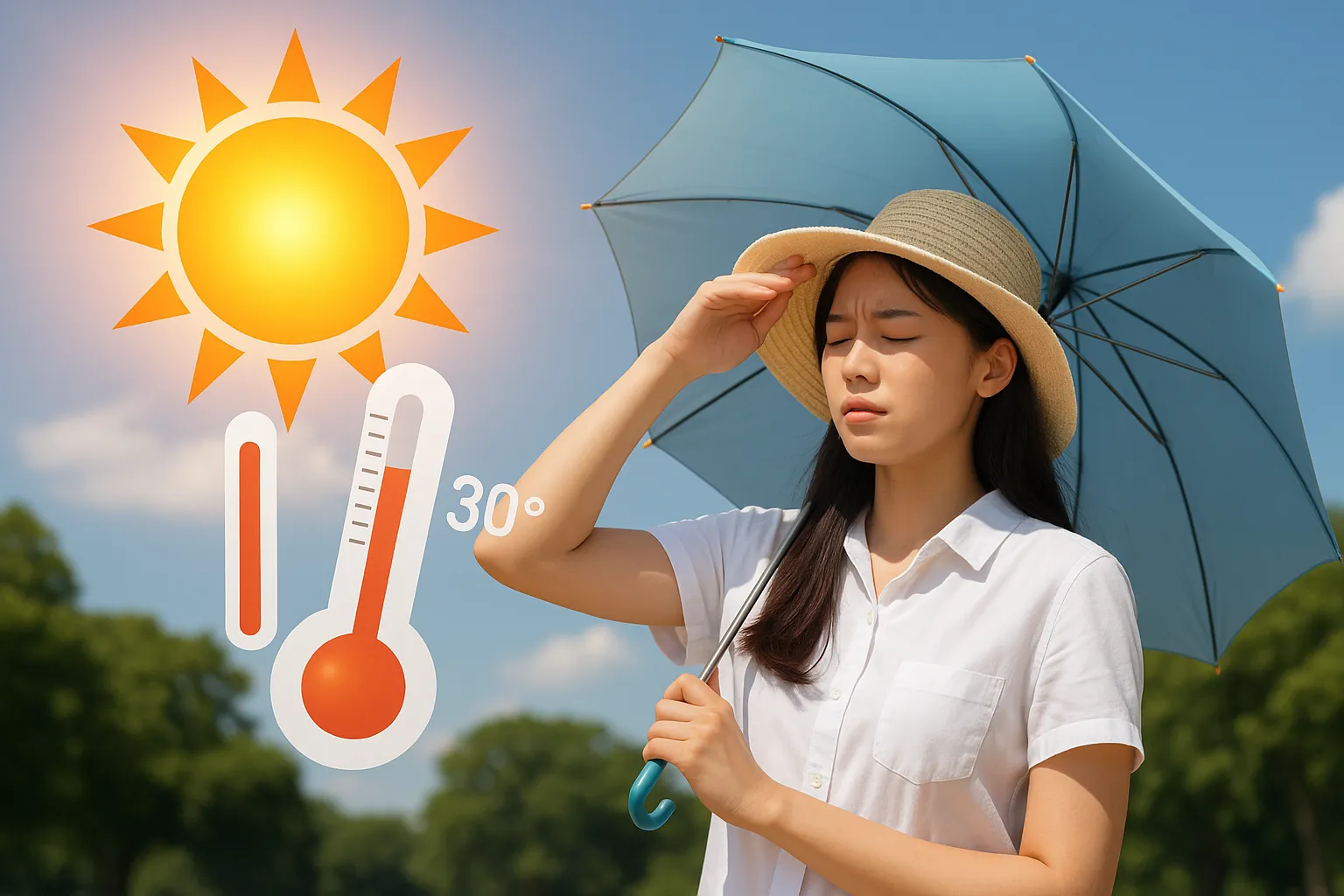 6월 첫날, 한낮 30℃ 직격탄…자외선·큰 일교차에 이중 대비