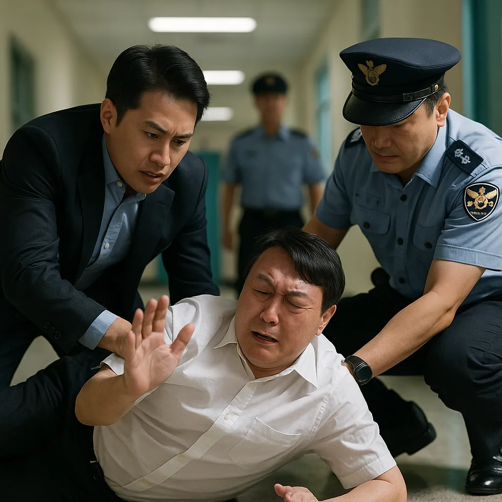 윤석열 전 대통령 ‘드러눕기’로 막은 체포…두 번째 시계는 이미 돌기 시작했다