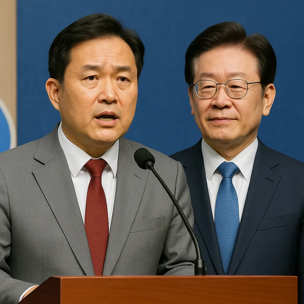 김상욱, 보수 깃발 내리고 이재명 손잡다